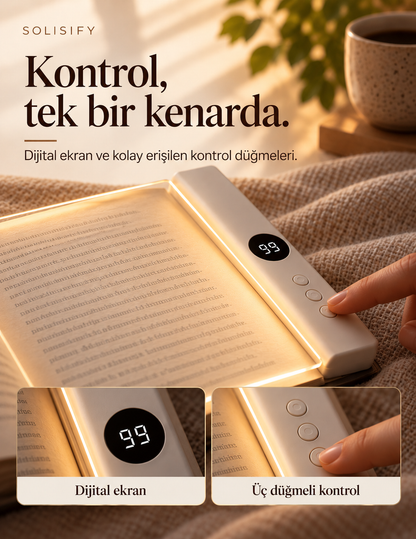 Solisify Pratik Gece Kitap Okuma Yardımcısı