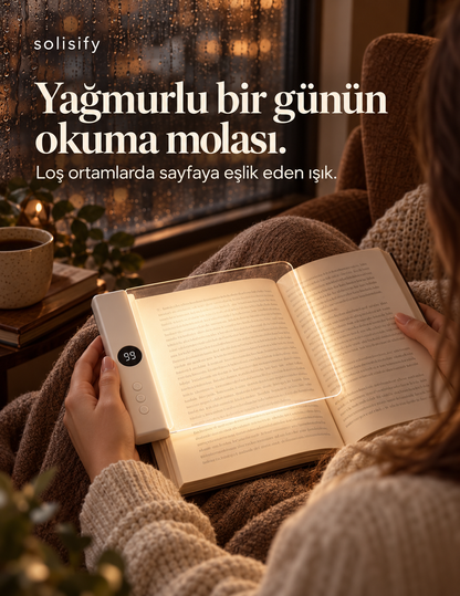 Solisify Pratik Gece Kitap Okuma Yardımcısı